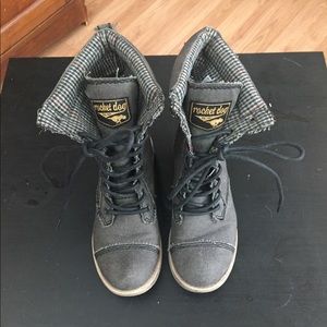 Rocket Dog Combat Boots
